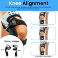 thumbnail image 3 of Comfyorthopedic Upgraded OA Medial Unloader Knee Brace for Men and Women Osteoarthritis & Arthritis Pain Support, Bone on Bone Valgus Varus Joint Offlaoder L1851 L1843 (Left), 3 of 9
