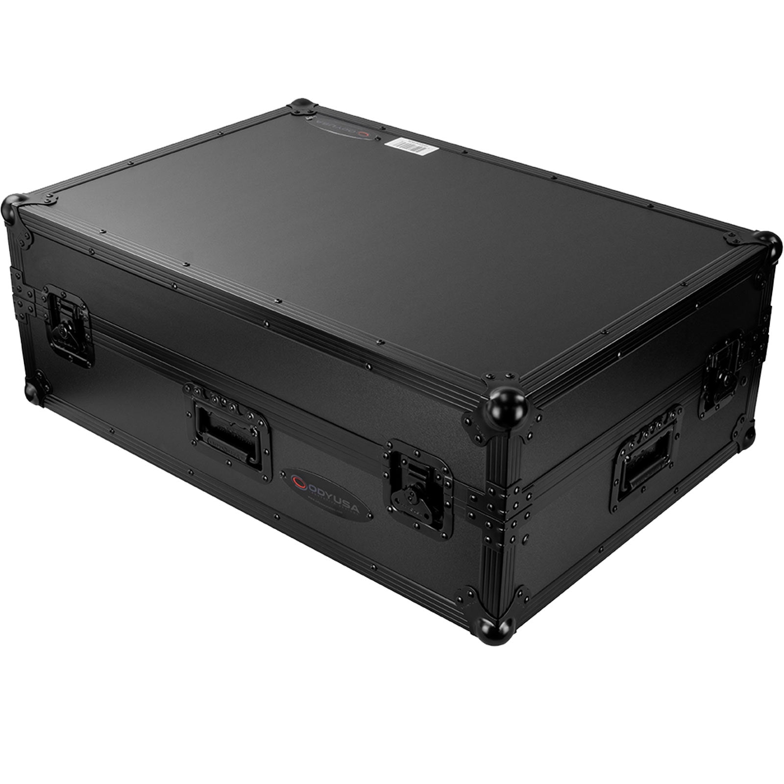 Odyssey FZGSPRIME4W2BL Prime 4 DJ Controller Flight Case w Laptop Shelf