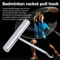 thumbnail image 2 of Gadgets d'Assistance à la Raquette de Badminton en Acier Inoxydable Crochets de Traction Cordes d'Assistance Équipement d'Exercice Portable Crochets, 2 of 8
