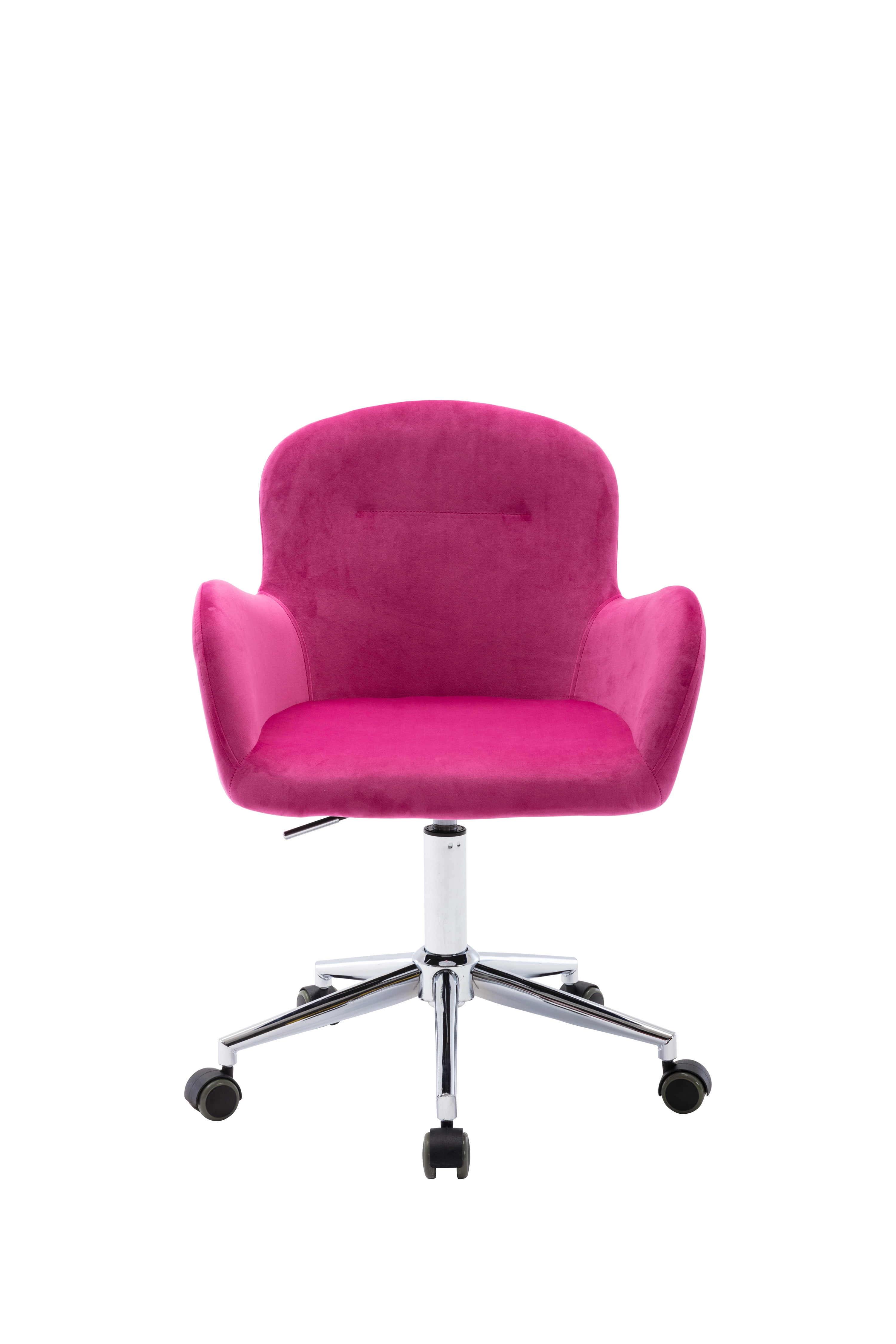 Swivel Office Chair, Velvet Swivel Shell Chair, Office Desk Chair with