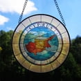 thumbnail image 2 of Cyprus Travel Decor Suncatcher Stained Glass Window Hanging, Gift for Traveller, Collection of Country Travel Souvenirs for Family and Friends, Cyprus Map and Flag Décor, 2 of 6