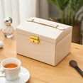 thumbnail image 3 of Creative Jewelry Storage Box Trinket Boxes Jewelry Storage Organizer Decorative Red, 3 of 9