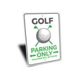 thumbnail image 3 of Golf Parking Novelty Sign, Metal Wall Decor - 10x14 inches, 3 of 4