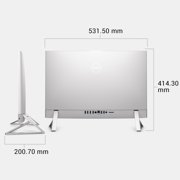 Dell 24 All-in-One Touch Screen, Intel® Core™ 5, 16 GB, DDR5, 512 GB, FHD, White, keyboard/mouse