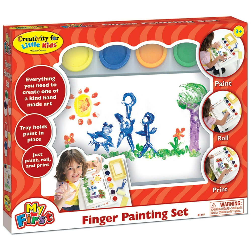 Creativity for Kids Finger Prints Finger Painting Set