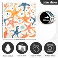 thumbnail image 3 of Cute Seastars Dishwasher Magnetic Refrigerator Magnet Cover Kitchen Art Panel Decal Sticker Home Decorative 23"x26", 3 of 6