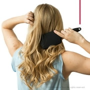 Revlon Paddle Hair Brush with Nylon Bristles, Black