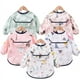 thumbnail image 2 of Baberos de bebé, delantal artístico de manga larga, babero impermeable de dibujos animados para niños pequeños, accesorios para comer, bata artística para niños, ropa para eructar, 2 of 5