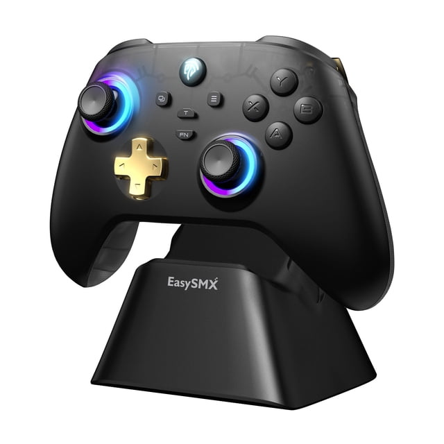 Controlador EasySMX D05 para PC inalámbrico Bluetooth con base de carga