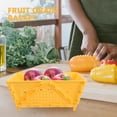 thumbnail image 3 of Cesta de frutas plegable Cesta de drenaje de frutas Cesta plegable Colador de fregadero de cocina Colador plegable Cesta de drenaje plegable Cesta de drenaje de alimentos, 3 of 6