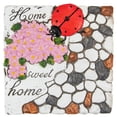 thumbnail image 3 of Northlight Set of 2 Love my Garden and Home Sweet Home Floral Outdoor Garden Stones 7", 3 of 6