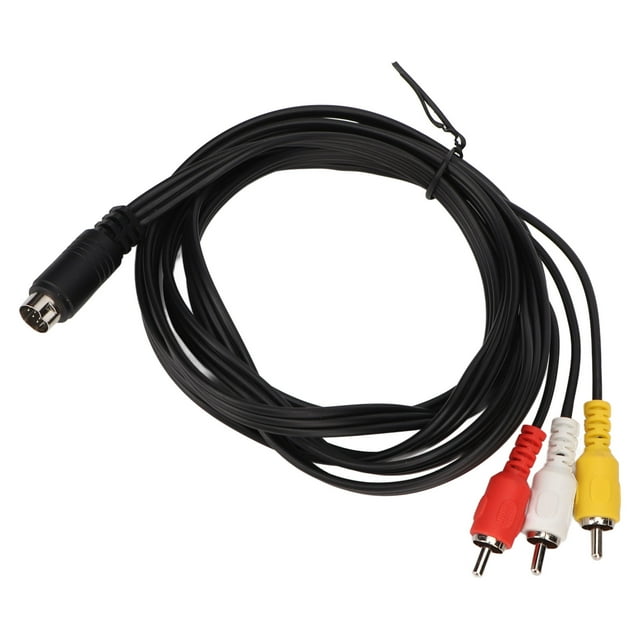 Cable de vídeo Mini DI Nto RCA, Cable Mini DIN de 10 pines Mini DI Pinto RCA Cable adaptador de vídeo Solución innovadora