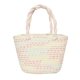 thumbnail image 1 of Bolsa tejidos de verano con asa superior de color en contraste hechos a mano para viajar (estilo 2) JShteea Para Estrenar, 1 of 9