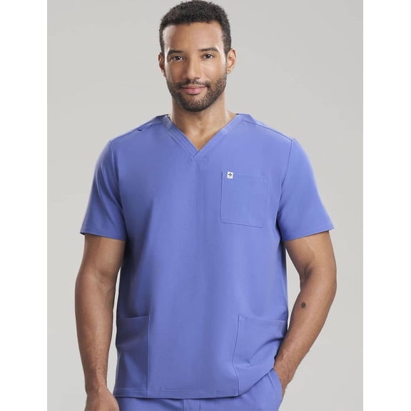 Care Wear Mens Classic Scrub Top