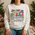 thumbnail image 3 of Jolliest Bunch of Paras This Side of the Hallway Christmas Sweatshirt – Funny Paraprofessional Holiday Teacher Shirt, Festive School Gift, 3 of 5