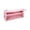 C, variant on geerera Large Capacity Mesh Pencil Case, Clear Window Pen Organizer with Zipper, Pink Marker Pouch for Office & Exam Supplies, 8.86x4.33 Inch