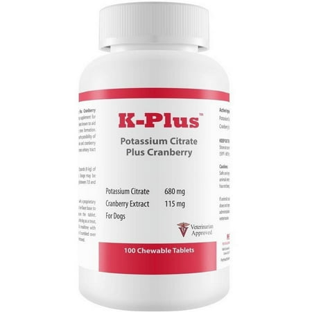 UPC: 0814087005793 | K-Plus Potassium Citrate Plus Cranberry  100 Tablets