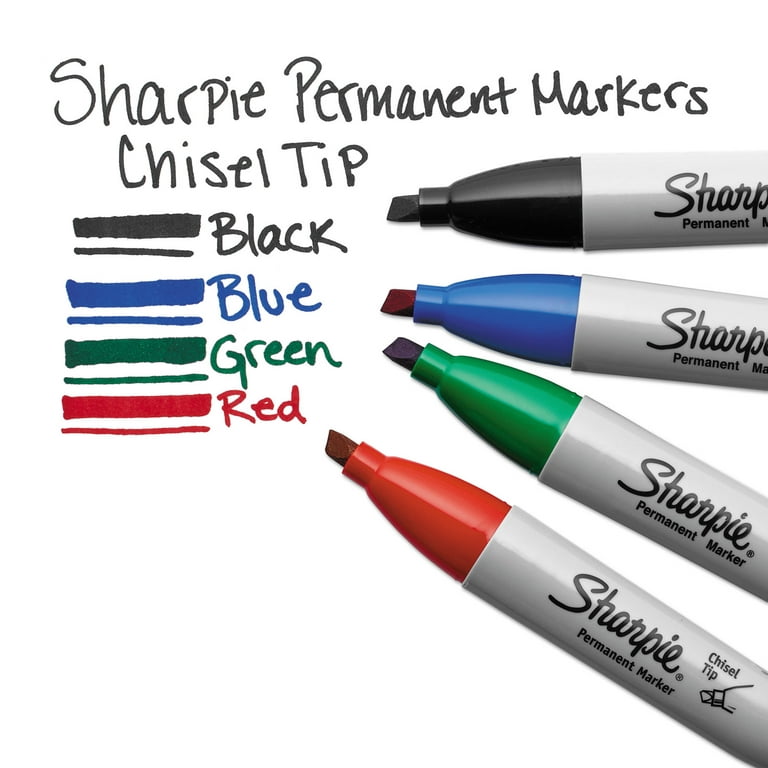 Sharpie Chisel Tip Markers – Rileystreet Art Supply