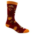 thumbnail image 4 of Women's Pumpkin Spice Socks Funny All Autumn Halloween Thanksgiving Novelty Footwear, 4 of 9
