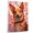 Australian Kelpie, variant on Vizsla Dog Wall Art Prints, Funny Dog Canvas Wall Art, Cute Dog Art Canvas, Cute Puppy Art Painting for Pet Lovers Kid Bedroom Pet Room decor ( Valentine Gift For Her)
