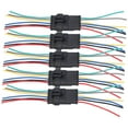 thumbnail image 7 of Neyseki 5Pcs Way Car Electrical Connector Waterproof Antiflaming Resilient Antioxidant Automotive Wire Connector, 7 of 7