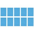 thumbnail image 1 of Esponjas multiusos de pulpa de madera: paquete de 10 herramientas de limpieza azules para eliminar manchas, 1 of 8