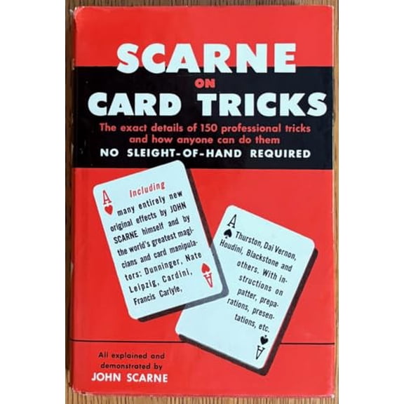 Pre-Owned Scarne on Card Tricks (Hardcover) 0517501988 9780517501986