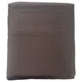 thumbnail image 3 of Sonoma Cotton Rich Sheet Set King Bed Sheets, Chocolate Brown, 3 of 5