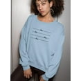 thumbnail image 2 of Love Rope Daisies Sweatshirt Women -Image by Shutterstock, Female x-Large, 2 of 4