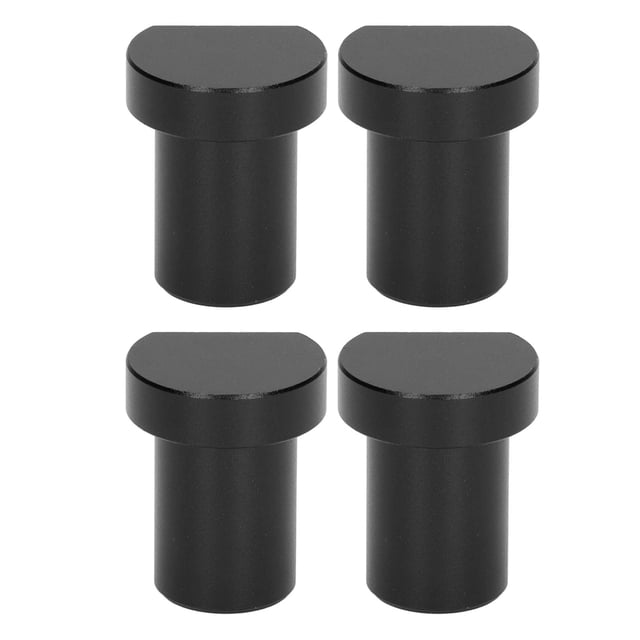Workbench Dogs, Metal Woodworking Brake Blocks Easy To Operate Glossy Finish Compact Size For Fixing And Limiting Planks Black