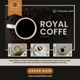 Royal Chocolate Hazelnut Freshly Roasted Flavored Coffee, (Chocolate