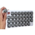 thumbnail image 3 of Pill Thing Monthly Pill Organizer - 2 Times a Day AM/PM - 31 Day Pill Box, 3 of 8