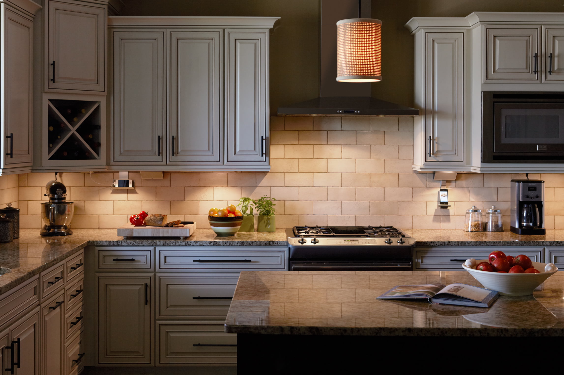 Torchstar Matte Led Under Cabinet Lighting For Kitchen 3000k Warm