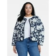 thumbnail image 2 of Time and Tru Women's Quilted Cotton Jacket, Sizes XS-XXXL, 2 of 6