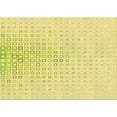 thumbnail image 1 of Ahgly Company Machine Washable Indoor Rectangle Transitional Golden Brown Yellow Area Rugs, 4' x 6', 1 of 7
