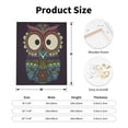 thumbnail image 2 of KLL Boho Owl Print Canvas Wall Art, Canvas Painting Prints Canvas Art Wall Decor Home Decoration for Living Room Bedroom Office, 2 of 6