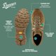 thumbnail image 4 of Botas de senderismo Danner Mountain 600 impermeables para hombre - 9.5 EE, 4 of 6
