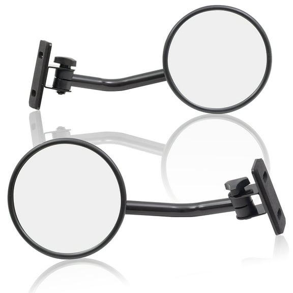 Brock Manual Mirror for 1976-1986 CJ7 Set 1981-1985 Scrambler 1987-2017 Wrangler