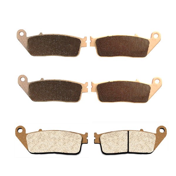 Sintered HH Front & Rear Brake Pads for 19901997 Honda Interceptor 750