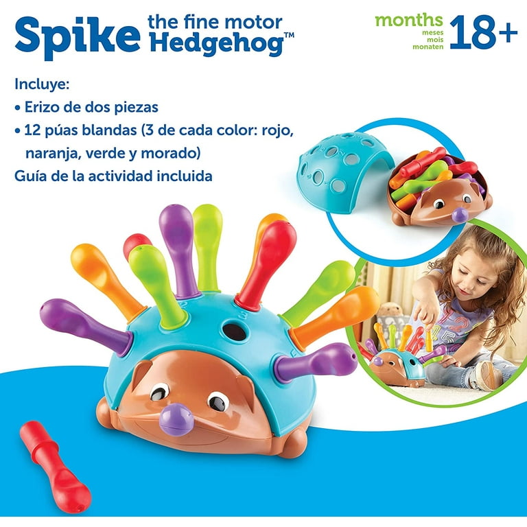 Learning Resources Spike The Fine Motor Hedgehog Sensory Fine