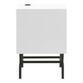 thumbnail image 4 of Furniture of America Gleb Wood Storage End Table with USB Port in White Pure, 4 of 5