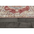 thumbnail image 4 of Allstar 5x7 Traditional Accent Rug in Vermilion with Ivory Persian Nain design (4' 11" x 7' 0"), 4 of 9