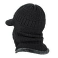 thumbnail image 3 of Harpily Women Men Girls Boys Teens Winter Warm Hat Winter Knitted Hat Warm Cycling Ski Women Windproof Hood Heavyweight Thermal Beanie Hat,, 3 of 5