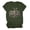Army Green, variant on Womens Pumpkin T Shirt Ornate Floral Graphic Crewneck Short Sleeves Casual Fall Harvest Party Tee Top