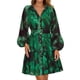 thumbnail image 1 of Vestido ZESICA minivestido floral de manga larga de otoño 2025 para mujer, 1 of 4