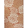 thumbnail image 2 of JONATHAN Y SANTA MONICA 4 x 6 Area Rug, Zinnia Floral Textured Weave - Orange/Cream, SMB110E-4, 2 of 9