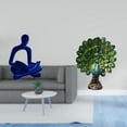 thumbnail image 2 of Figura de pensador abstracto, estatua de , escultura decorativa de resina, adorno de arte moderno, adecuada para oficina, hogar, sala de esta, 2 of 8