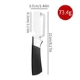 thumbnail image 4 of Multi-Functional Peeler,Premium Vegetable Peeler with Ergonomic Wide Handle and Bottle Opener,Stainless Steel Blade Kitchen Tool for Fruit Apple Potato Pumpkin Papaya Carrot Zucchini(Black), 4 of 8