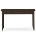 thumbnail image 6 of Simpli Home Amherst Solid Wood Transitional 54 inch Wide Desk in Farmhouse Brown, 6 of 16