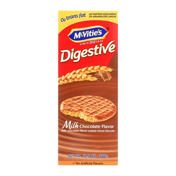 McVitie's Milk Chocolate Digestive Biscuits, 10.5 oz, (Pack of 12)